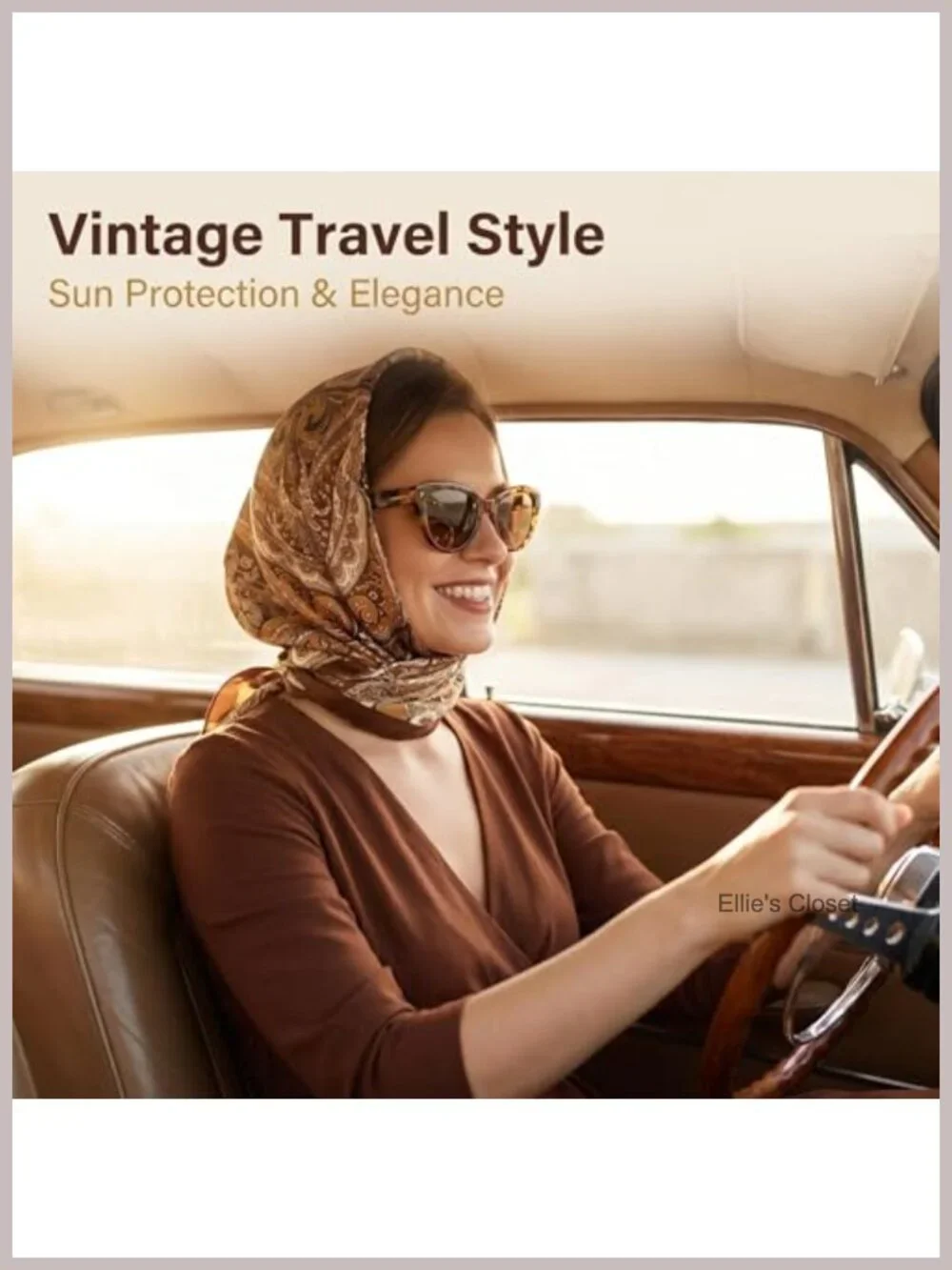 Satin Head Scarf Silk Like Bandana Square Neck Scarf Hair Accessory for Women